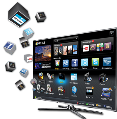 Samsung yeni nesil Smart TV’yi tantt.