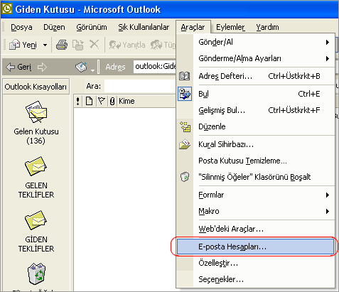 Microsoft Office Outlook 2003 Kurulumu
