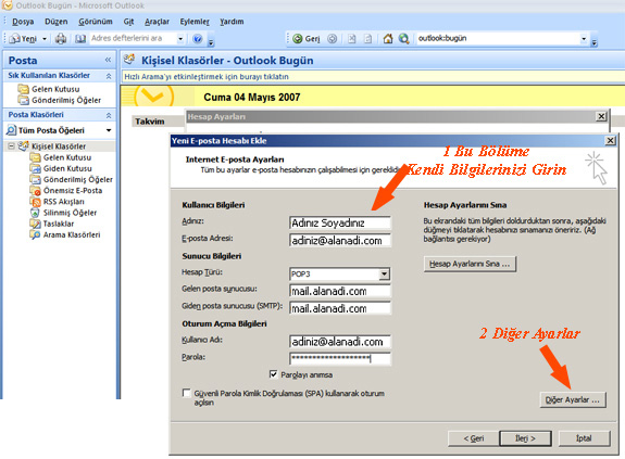 Microsoft Office Outlook 2007 Kurulumu