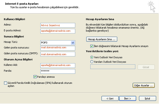 Microsoft Office Outlook 2010 Kurulumu